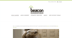 Desktop Screenshot of beaconskin.com