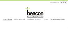 Tablet Screenshot of beaconskin.com